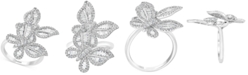 EFFY Collection EFFY&reg; Diamond Butterfly Statement Ring (1-3/8 ct. t.w.) in 14k White Gold